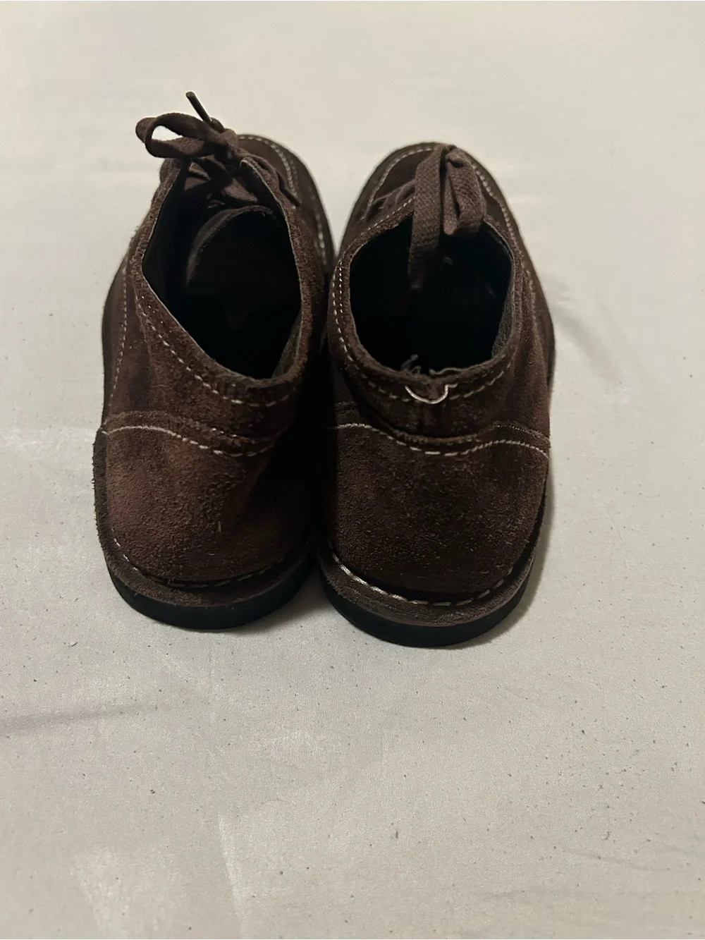 John Varvatos Brown Suede Moc-Toe Chukka Boots